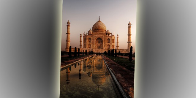 Dawn at the Taj Mahal